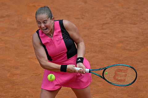 Latvia's Jelena Ostapenko